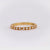 Modern Diamond 18K Yellow Gold Eternity Ring