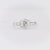 French GIA 2.19 Carat Old Mine Cut Diamond Platinum Engagement Ring