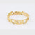 Arnould Art Nouveau French 18K Yellow Gold Bracelet