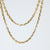 Vintage 18k yellow gold mariners chain necklace Jack Weir & Sons