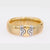 Bvlgari 18K Yellow Gold and Still Parentesi Tubogas Cuff Bracelet