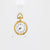 Victorian French diamond pearl 18k yellow gold enamel pendant watch Jack Weir & Sons