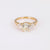 French GIA 1.89 Carat Old Mine Cut Diamond Yellow Gold Engagement Ring