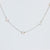 Vintage pearl 18k white gold necklace Jack Weir & Sons