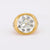 Bold GIA 8.66 Carat old European cut diamond 22k yellow gold ring