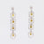 Modern 4.8 Carat Total Weight Fancy Color Diamond Dangle Earrings