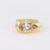 Vintage 4.7 Carat Pear Shape Diamond 18K Yellow Gold Solitaire Ring