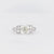 GIA 2.16 Carat Old Mine Cut Diamond 18K White Gold Engagement Ring