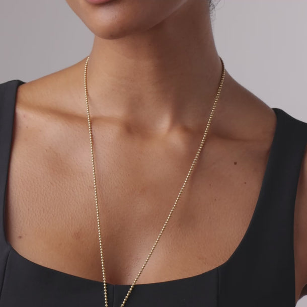 Cartier diamond 18k yellow gold 'Draperie de Decollete' lariat necklace Necklaces Cartier