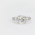 GIA 3.61 carat old European cut diamond platinum engagement ring