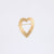 Retro Tiffany & Co 14K Yellow Gold Heart Brooch