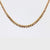 Vintage French 11.7 Carat Fancy Brown Diamond 18K Yellow Gold Riviera Necklace