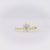 Antique GIA .80 Carat Cushion Cut Diamond 14K Yellow Gold Engagement Ring