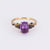 Victorian Amethyst Solitaire Ring