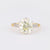 GIA 4.07 Carat Cushion Cut Diamond 18K Yellow Gold Engagement Ring