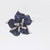 Modern 9 carat sapphire diamond 18k white gold flower brooch Jack Weir & Sons