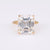 GIA 10.58 Carat Emerald Cut 18K Rose Gold Ring