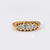 Victorian Diamond 18K Yellow Gold Five Stone Ring