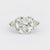 Impressive GIA 8.16 carat old European cut diamond engagement ring