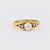 Antique Diamond 18K Yellow Gold Engagement Ring