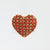 Tiffany & Co. French diamond coral 18k yellow gold heart brooch Tiffany & Co.