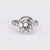 Art Deco GIA 3.25 Carat Diamond Platinum Engagement Ring