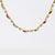 Bvlgari Diamond Multi Gem 18K Yellow Gold Naturalia Fish Necklace