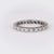 Mid Century Diamond Platinum Eternity Band