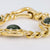 Vintage Italian 18k yellow gold tourmaline bracelet Jack Weir & Sons