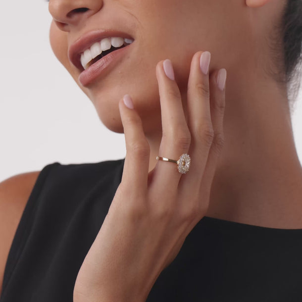 GIA 1.82 carat diamond 18k yellow gold engagement ring