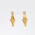 Zolotas vintage 18k yellow gold cone earrings Zolotas