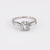Mid Century GIA 1.76 Carat Old European Cut Diamond Platinum Engagement Ring