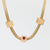 Mellerio Paris ruby diamond 18k yellow gold bracelet necklace Mellerio