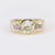 Vintage GIA 1.59 Carat Circular Cut Diamond 18K Yellow Gold Ring