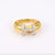 Vintage Cartier Diamond 18K Yellow Gold Ring