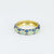 Vintage Tiffany & Co. 18k yellow gold enamel band