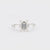 GIA 2.01 carat emerald cut diamond platinum engagement ring