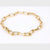 Vintage Cartier 18K Yellow Gold Paperclip Bracelet