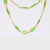 Vintage Chaumet 18K Yellow Gold Enamel Necklace