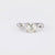 Art Deco GIA 1.22 Carat Old European Cut Diamond Platinum Swirl Ring