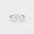 Mid Century GIA 4.15 Carat Diamond 18K White Gold Engagement Ring