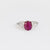 Art Deco GIA 1.19 carat Burma no heat ruby diamond platinum ring Jack Weir & Sons