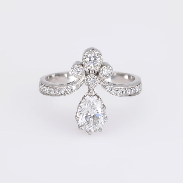 Platinum Diamond Tiara Ring Rings Jack Weir & Sons