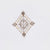 Edwardian Seed Pearl Diamond Platinum Brooch