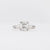 Mid Century GIA 1.3 Carat Cushion Cut Diamond Platinum Engagement Ring