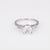 Mid-Century GIA 1.06 Carat Cushion Cut Diamond Platinum Engagement Ring