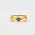 Boucheron sapphire 18k yellow gold solitaire band Boucheron