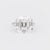 French GIA 10.7 Carat Asscher Cut Diamond Platinum Engagement Ring