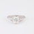 Art Deco GIA 1.78 Carat Old Mine Cut Diamond 14K White Gold Filigree Ring Rings Jack Weir & Sons