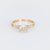 French GIA 1.38 carat old mine cut diamond 18k yellow gold engagement ring Jack Weir & Sons